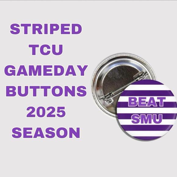 Tcu game day buttons - Picture 1 of 1